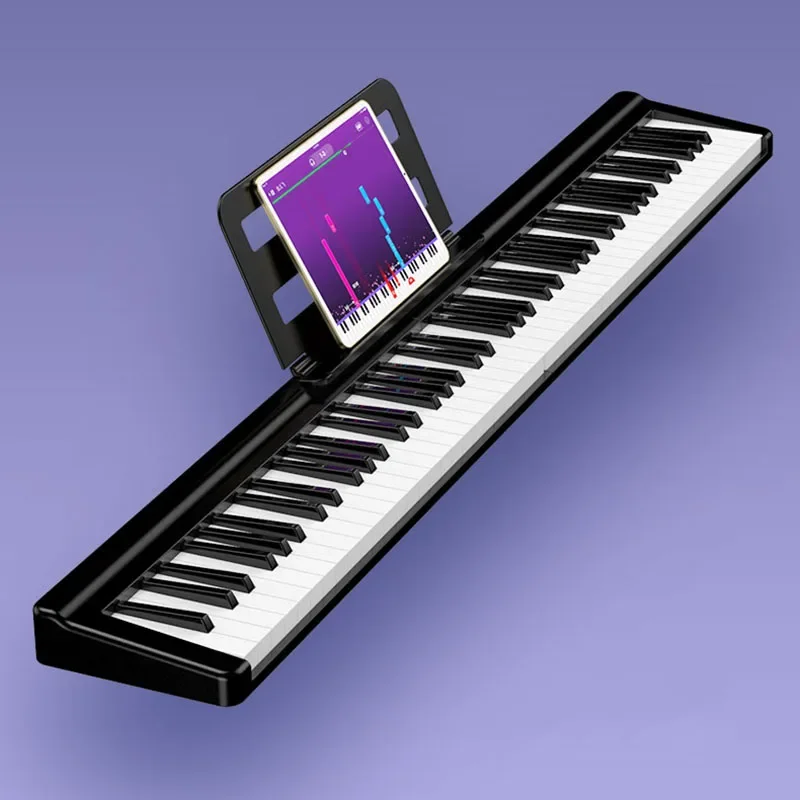 

Folding Otamatone Musical Keyboard Professional 88 Keys Synthesizer Electronic Piano Digital Teclado Infantil Keyboard Children