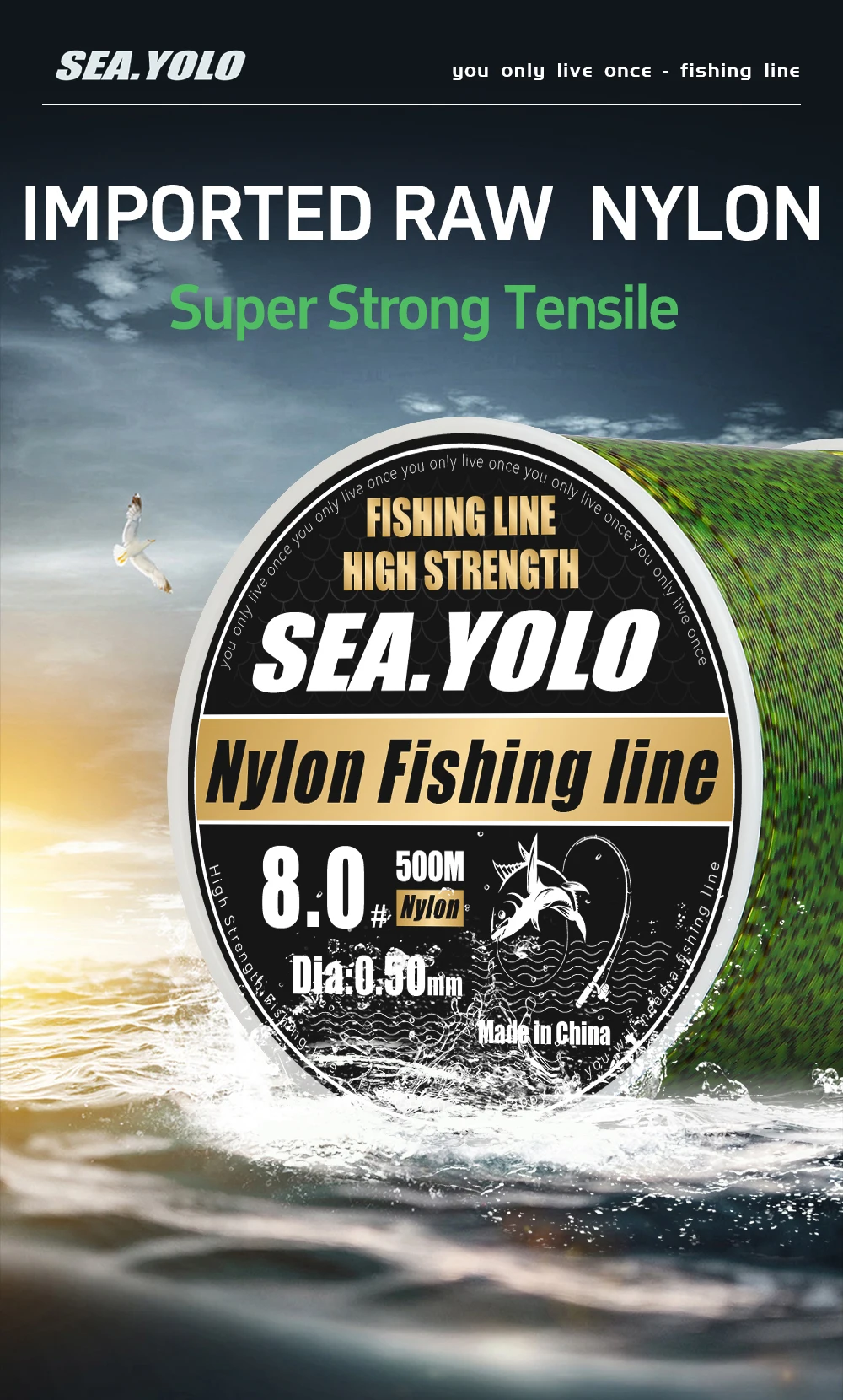 500M Fluorkohlenstoff Beschichtung Angelschnur 0,14mm-0,50mm 4,13 LB-34LB Carbon Faser Vorfach Linie Angeln Locken Draht sinkende Linie Japan – Detail 1