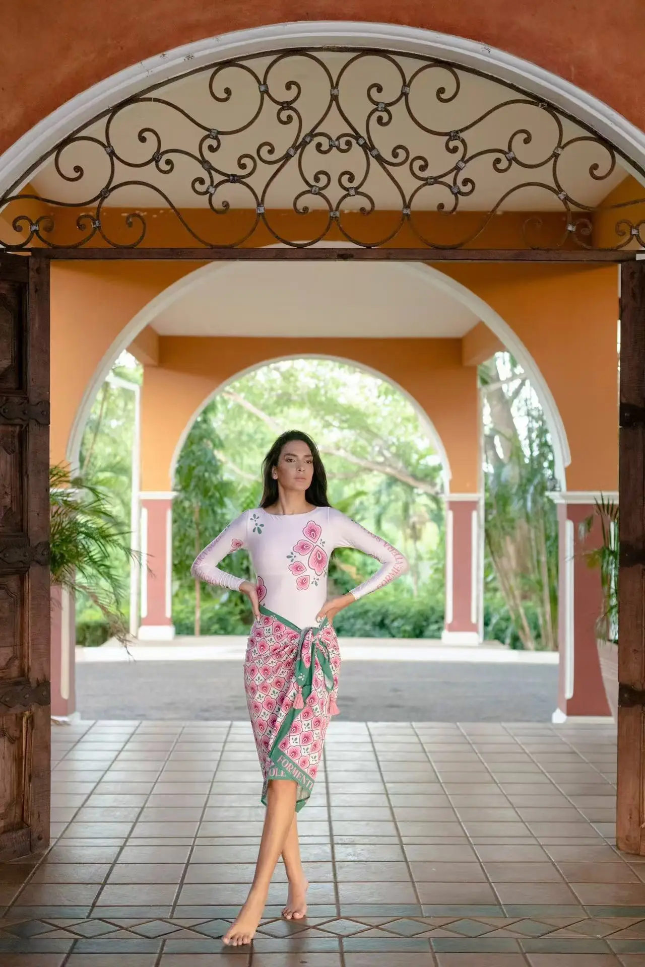 Retro Bikini Two Piece Swimsuit And Cover Up With Skirt Tight Sa8629e4f600747249677895548dbdd8dY