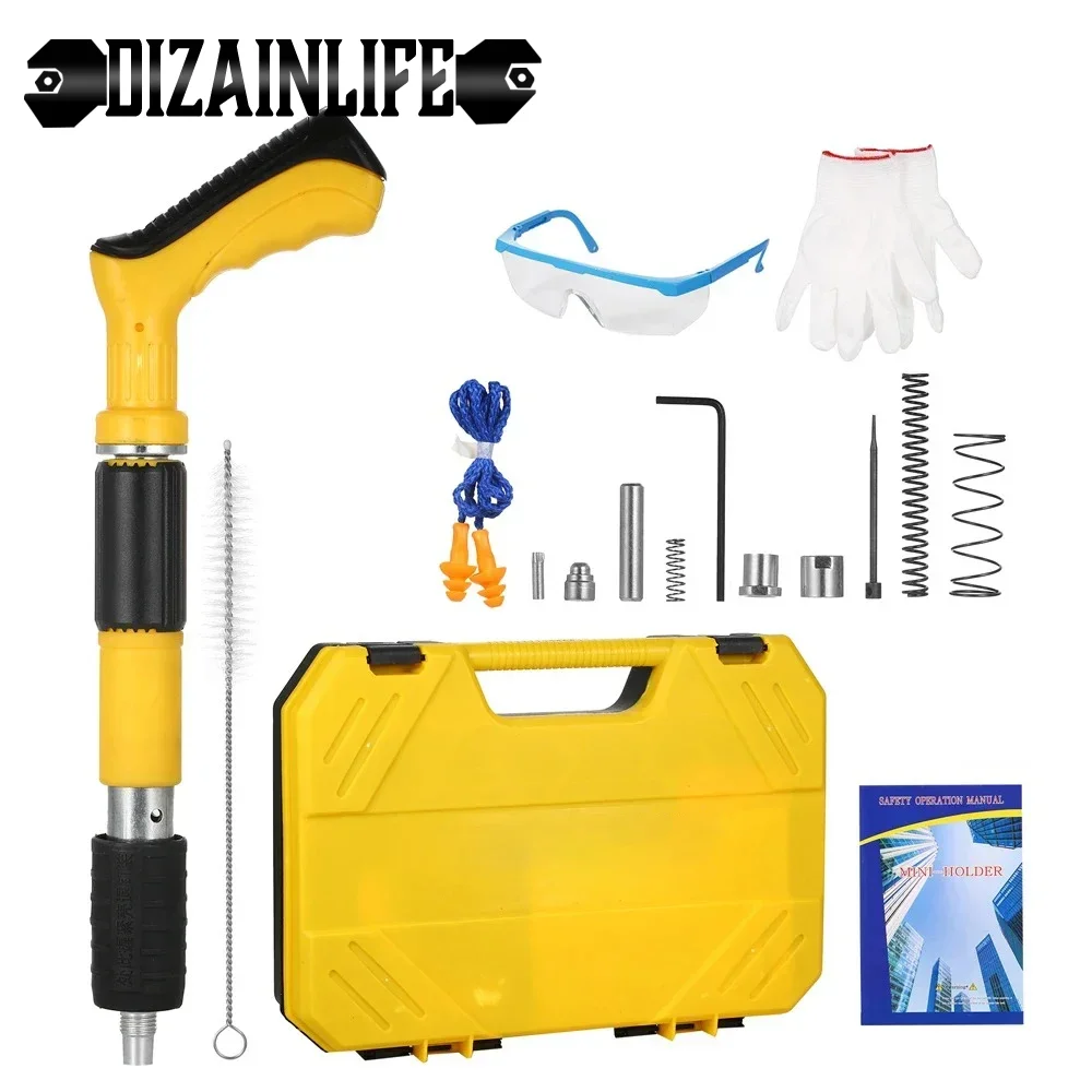 nailing gun Mini Ceiling Artifact Trunking Installation Elevator Cement Wall Fixer Nailing Gun Small Cannon Steel Wireless Pressure Nail Gun