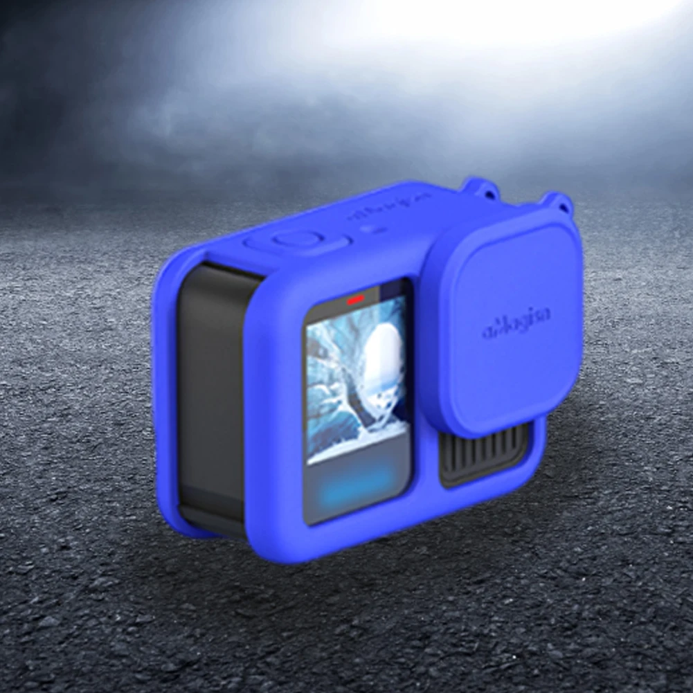 Description Picture 6 of itemSilicone Case For Go Pro Hero 13 Action Camera Protective Housing Protector With Handle Strap Lens Cap Shell Camera Accessories