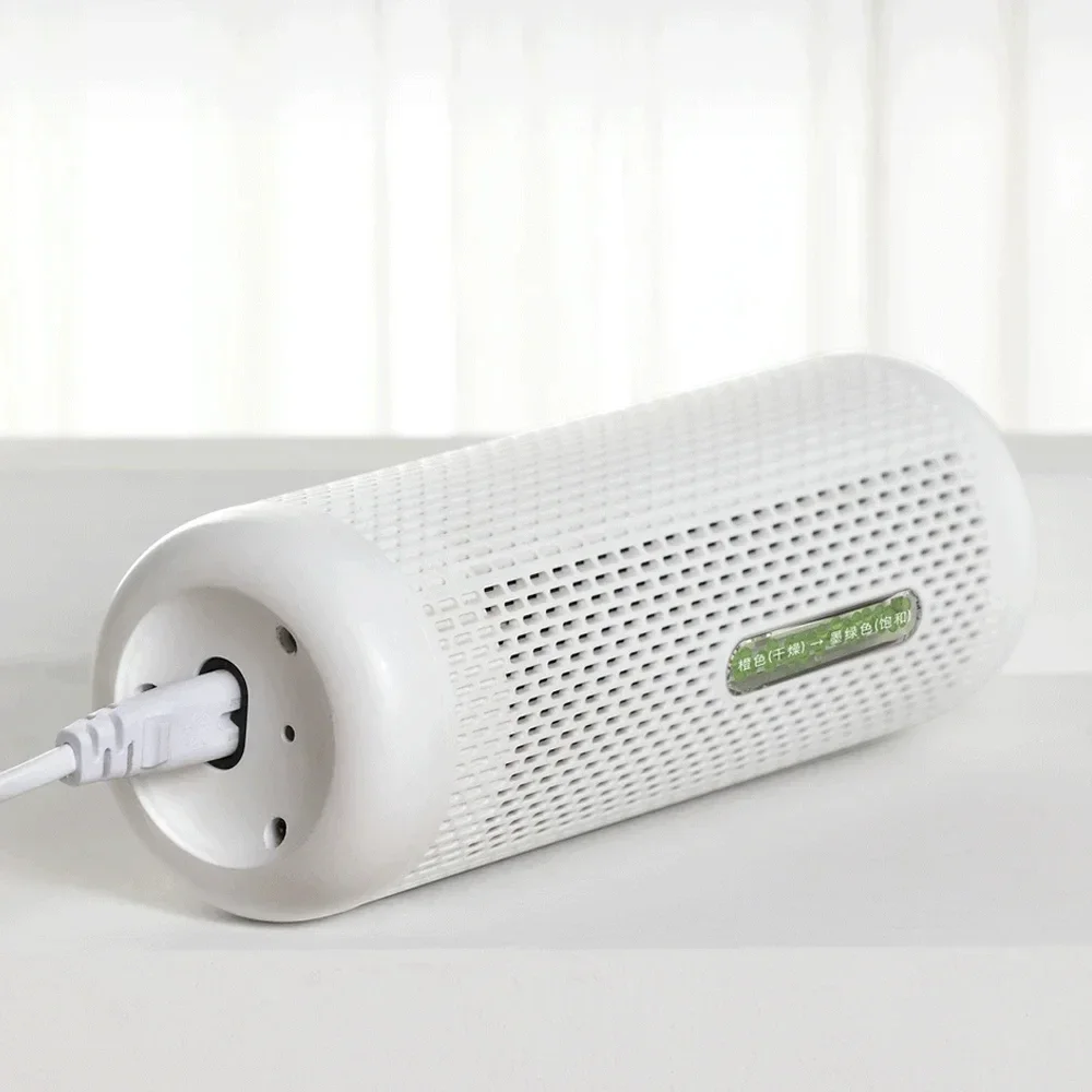 Youpin Deerma Dem-cs10m Mini Dehumidifier Reduce Air Humidity Dry/Wet Visual Window Holes Design Moisture Absorption/PTC Drying Mini Dehumidifier