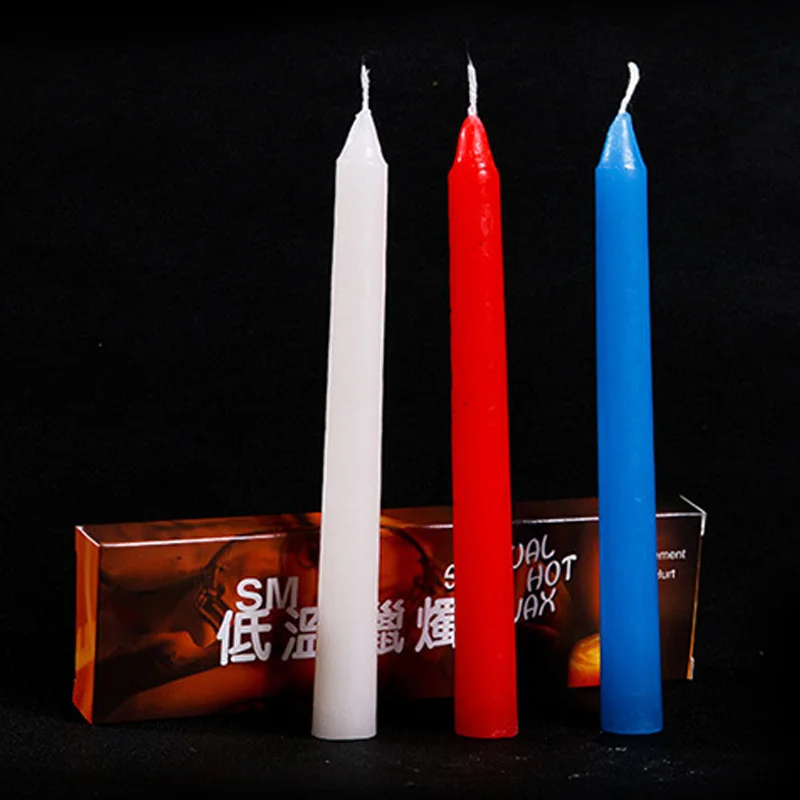 Factory Long Three Low Temperature Candles Adult Supplies Sexy Candle Dichen Medical Beauty Wax Three-Color Mixed