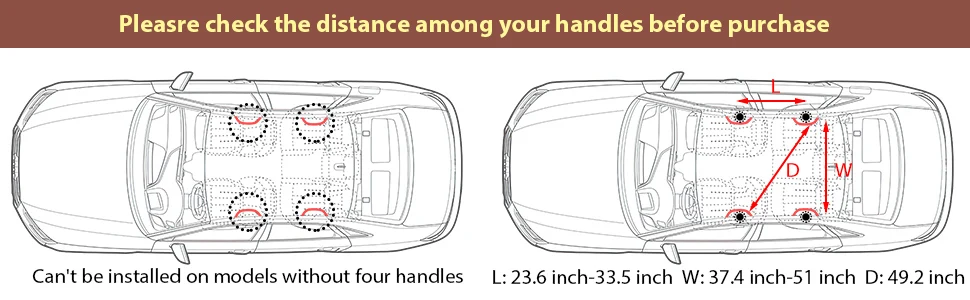 Upgraded Car Ceiling Cargo Net
