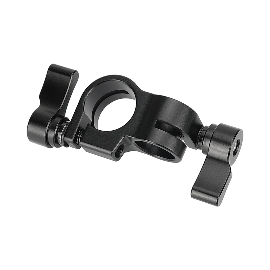 15mm 19mm 로드 클램프 어댑터 DSLR 카메라 케이지 용 수직 레일 블록, 리그 숄더 마운트 지원 리그로드 클램프 파이프 클립