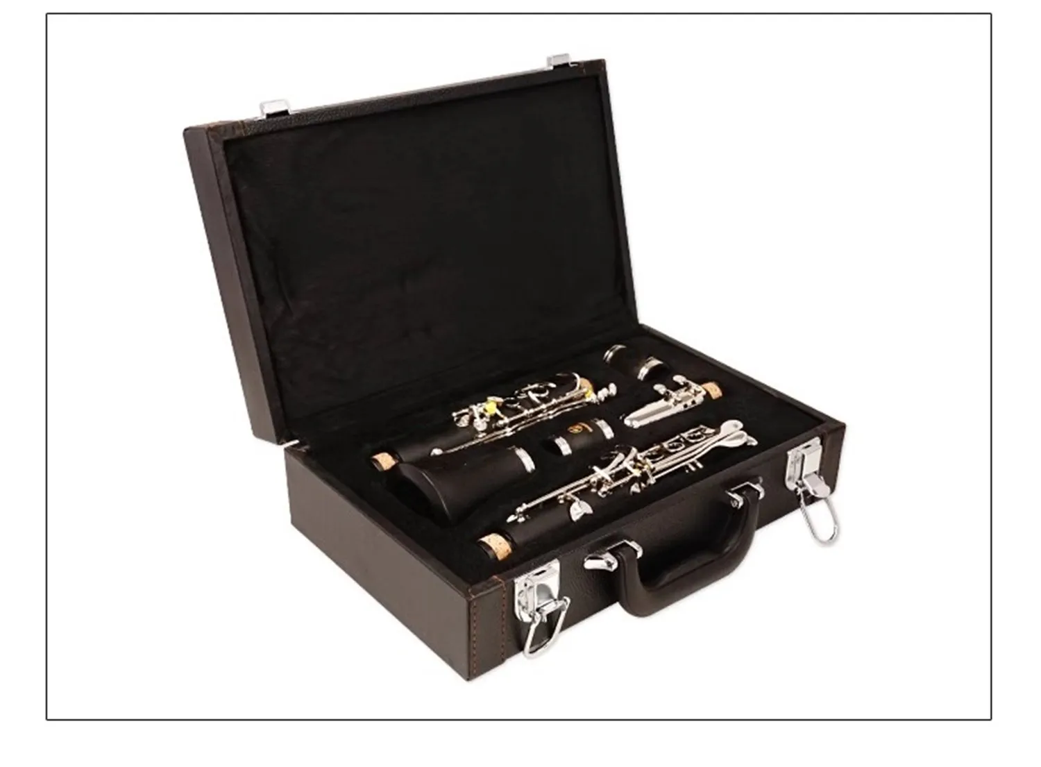 1 Pcs C Tone Treble Clarinet Made of Bakelite Beautiful Sound Musical Instrument