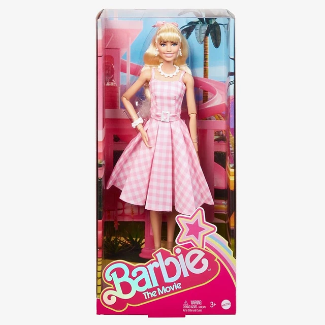 Roupas Vestido da Boneca Barbie Novo Filme 2023 Margot Robbie Kit