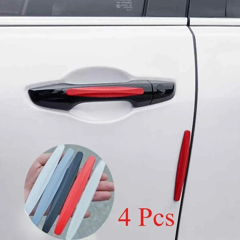 4/6 Piece Universal Front Rear Bumper Corner Protector Guard Car Anti-collision Protection Decoration Strip Car Accessories New