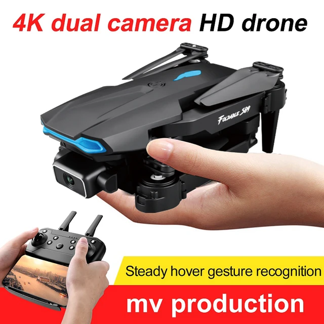 Foldable FPV Mini Drone with 4K Dual Camera S89