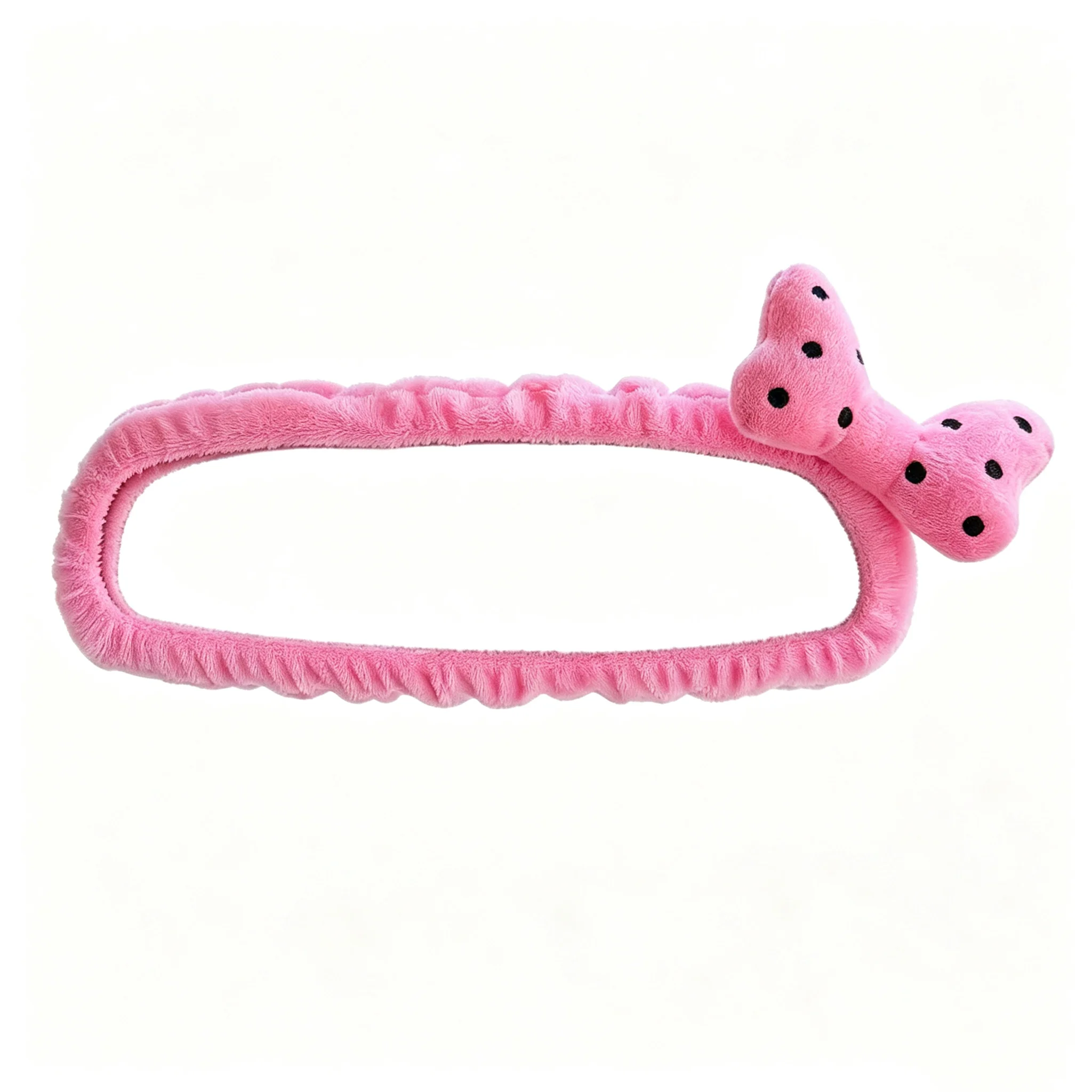 Cute Cartoon Bowknot Rearview Mirror Cover Decoration
