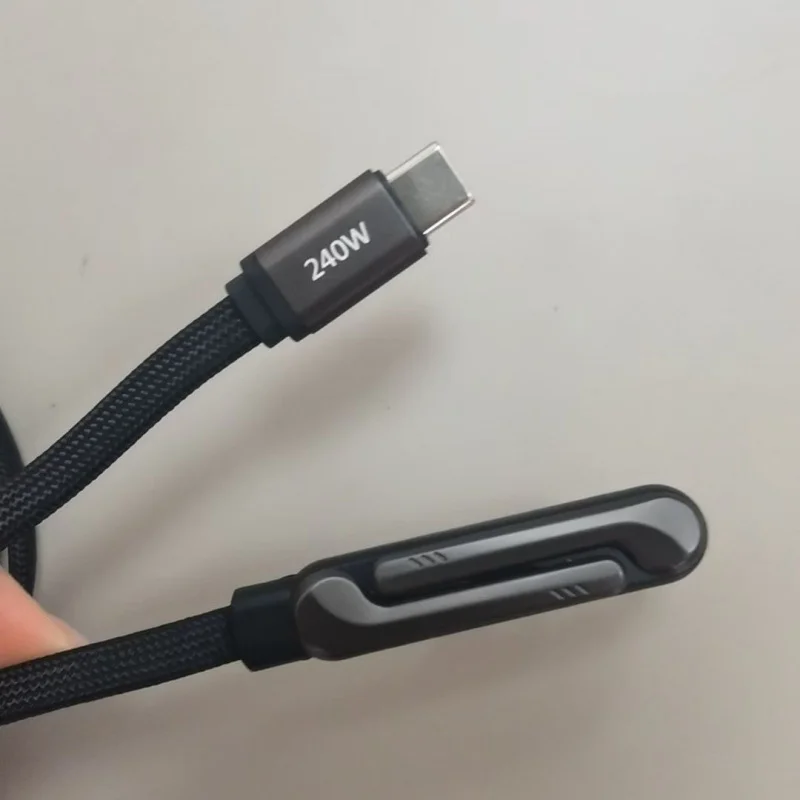 รูปสินค้า สายชาร์จ Type-C พับได้ ชาร์จเร็ว สำหรับ iPhone 17 Pro Xiaomi Samsung