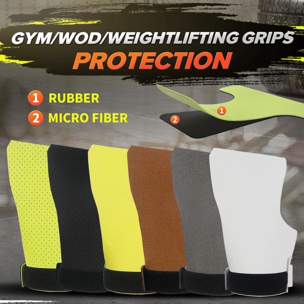 Weight Lifting Grips Heavy Duty Straps Alternative Power Lifting Hooks Deadlifts Neoprene Padded Wrist Support Bodybuilding