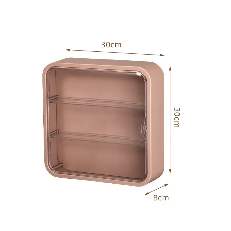 

Acrylic Stand Storage Figures Display Blind Dust Wall Proof Box Clear Case Showcase Toy Mounted Doll