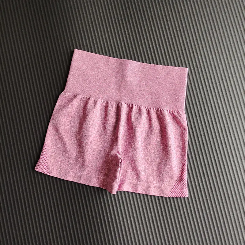 High-bounce Women's Tight, Hip-lifting Yoga Shorts with Summer Cycling Fitness Wear Women's Three-quarter Pants