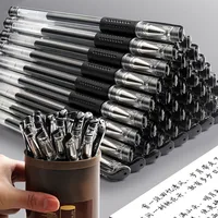Gel pens Set Black Blue Red Refill Gel Pen Bullet Tip 0.5mm School & office Supplies Stationery kawaii accessories stationery 2