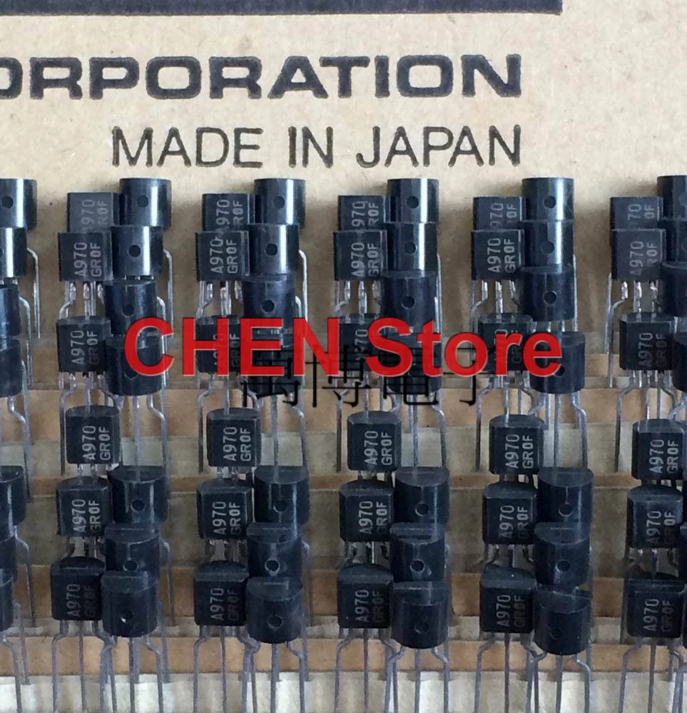 10pcs Toshiba 2sa970gr To92 Transistor A970 Gr Audio Power Amplifier