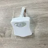 Toilet Seat Smart Motion Sensor Night Light 16/8 Colors Waterproof Backlight For bathroom Toilet Bowl LED Lamp Light WC 4