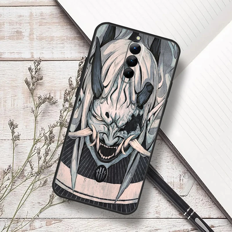 Oni Hannya Demon Mask Phone Case