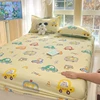 Bonenjoy 100% Cotton Bedsheet Skin-friendly Fitted Sheets Non-slip Bed Cover Cartoon Bed Linen sabanas (Pillowcase Need Order) 1