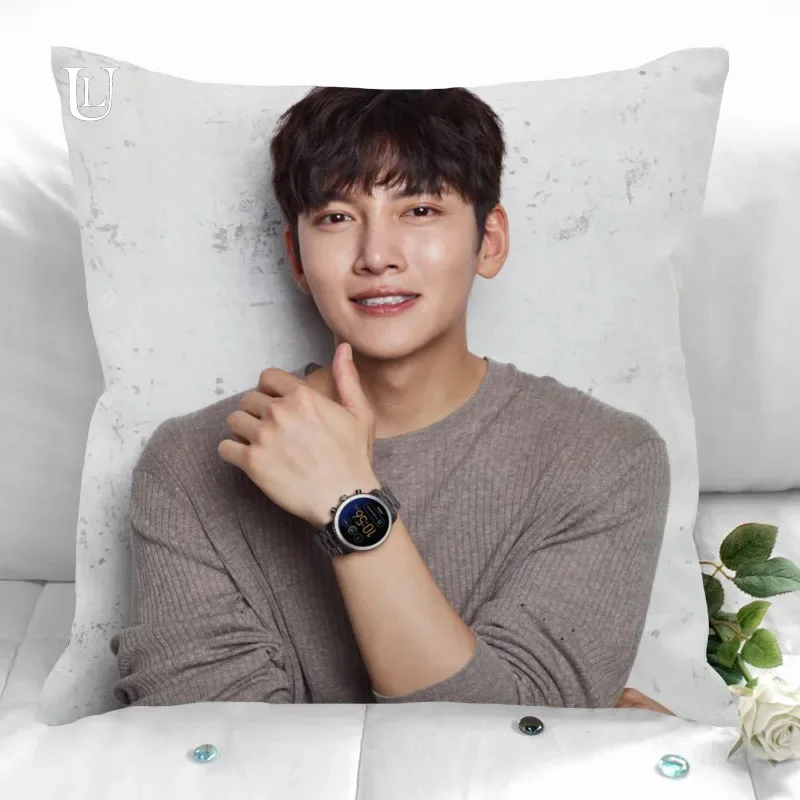 

New Custom Ji Chang Wook Pillowcases Printed Square Pillowcase Home Decorative Zipper Pillow Cover 35X35cm40X40cm(One Side)