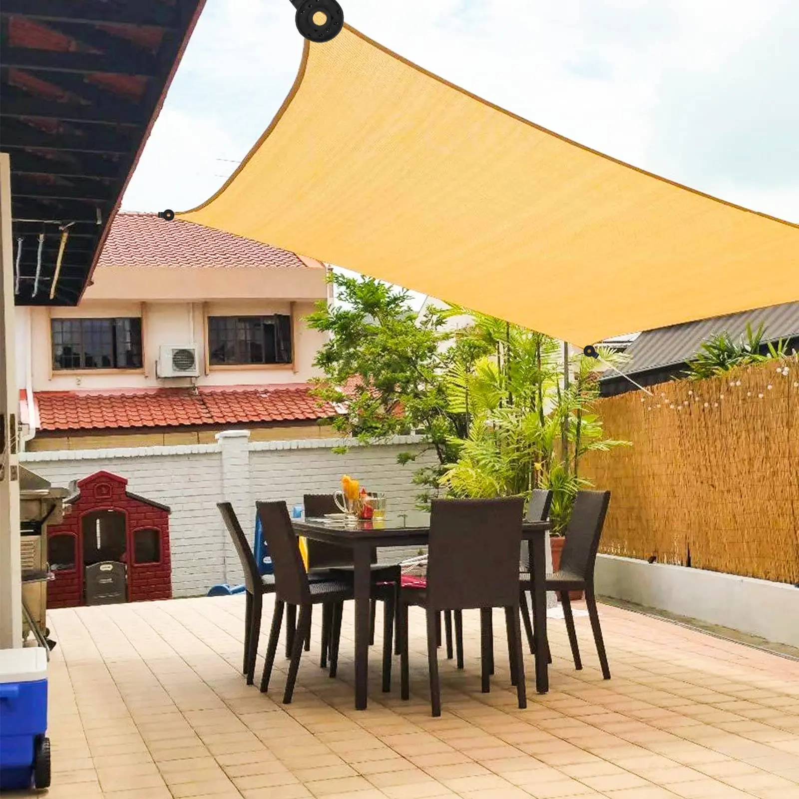 Shade cloth clips 200/100/50/20/10Pcs Shade Cloth Clip Shade Fabric Clamps Grommets For Net Mesh Cover Sunblock Fabric Garden Backyard Greenhou
