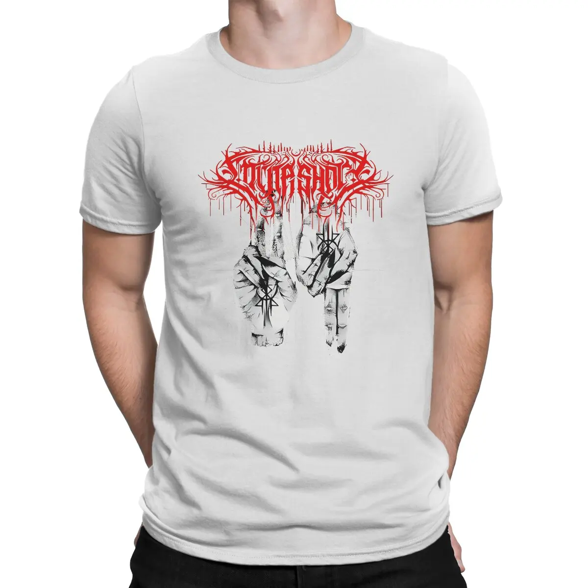 thumbnail image 1 of Camiseta creativa de Lorna Shore para hombre, banda estadounidense de deathcore, cuello redondo, regalo distintivo, ropa para exteriores, 1 of 7