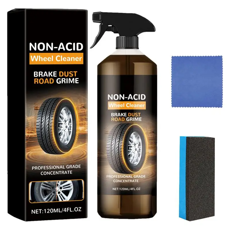 

Car Tire Cleaner Kit Polishing Shine Cleaning Kit for Auto Deep Cleaning Tire Maintenance Tool for Mini Cars Trucks SUVs Sedans