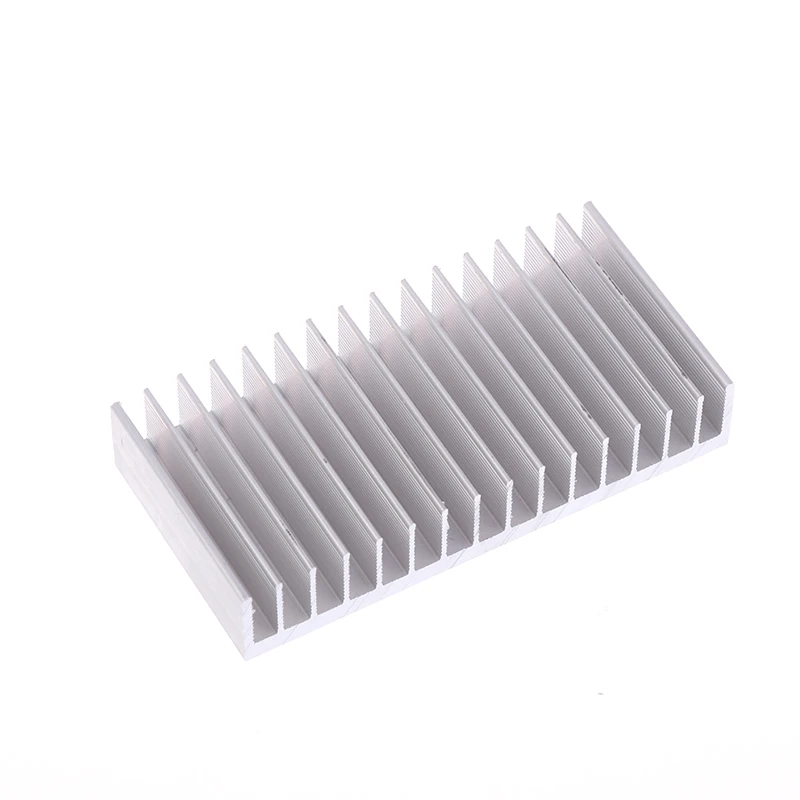 Aluminum Heat Sink CPU Cooling Pad LED IC Chip Cooler Radiator 10*2*5cm