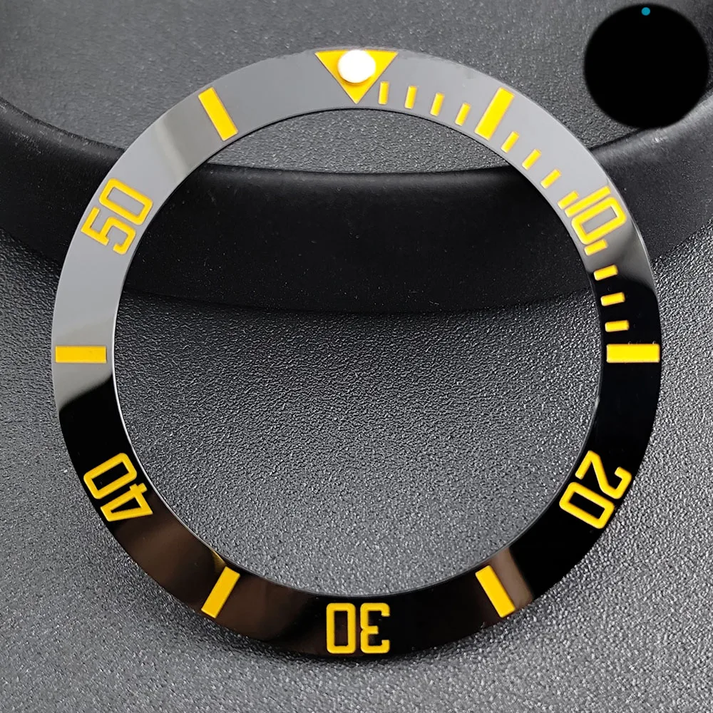 Premium 40mm Ceramic/Aluminum Watch Bezel Insert for Timepiece Customization