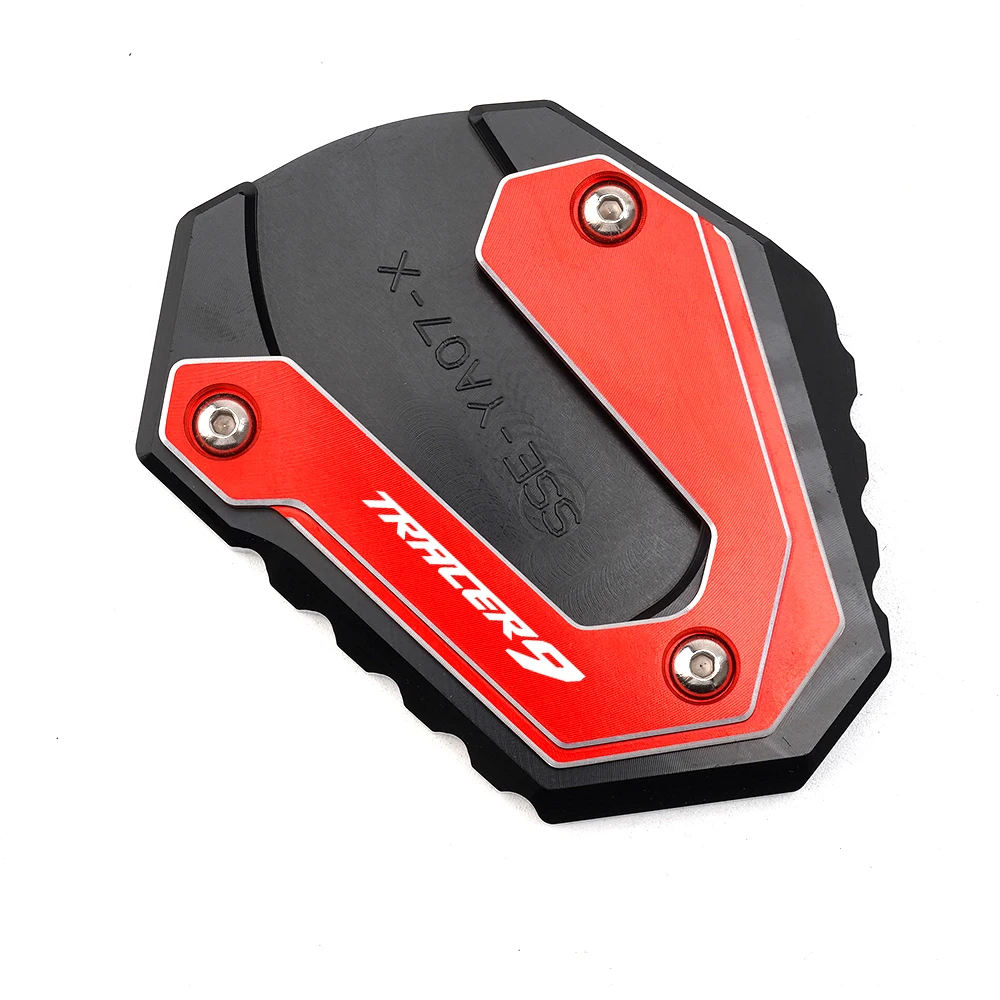 Motorcycle Extension Kickstand Pad Foot Enlarger Accessory