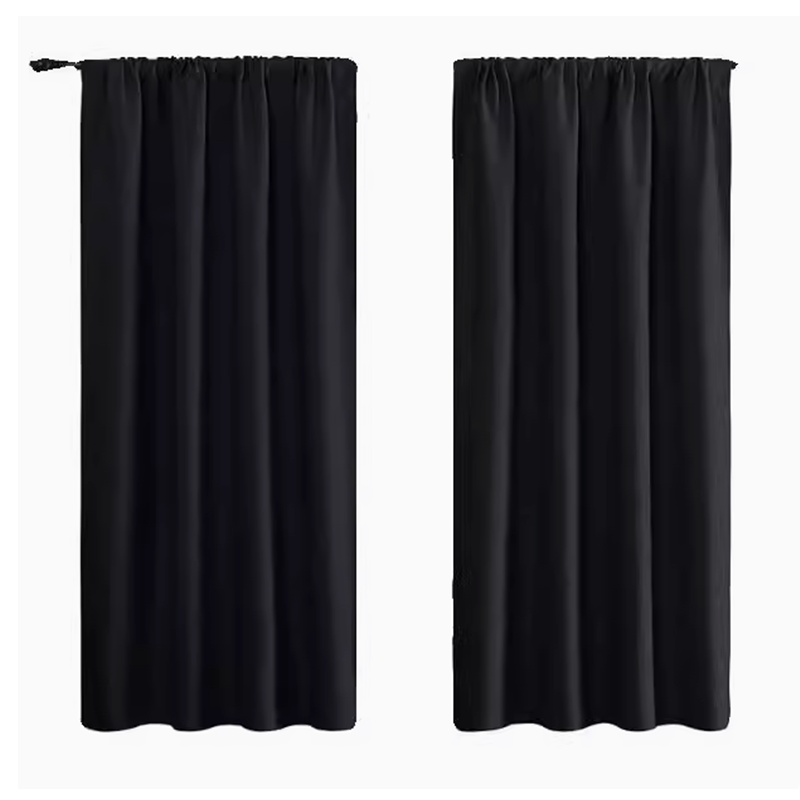 Dance studio specific velvet curtains, blackout curtains