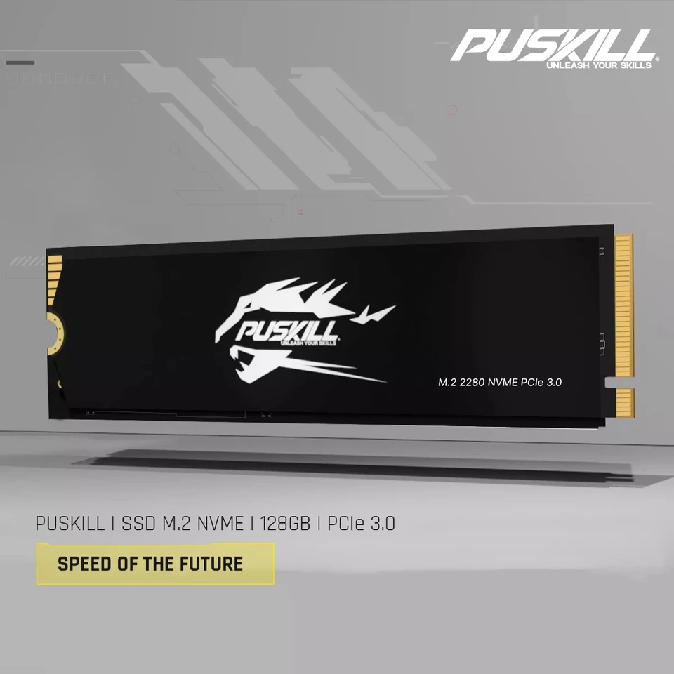 PUSKILL M.2 SSD NVME 128GB 256GB 512GB 1TB PCIe SSD M2 NGFF 2280