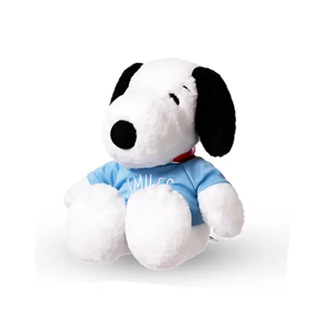 MINISO Snoopy muñeco de peluche sentado, Serie de fiesta de cumpleaños,  decoración de almohada, regalo de Navidad, juguetes para niños, periféricos  de animación - AliExpress