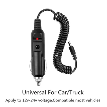 Radio Car Charger For Walkie Talkie DC 12V-24V E 3.0a For Baofeng Two Way Radio UV-5R UV-5RE UV-82 Car Charger Accessories