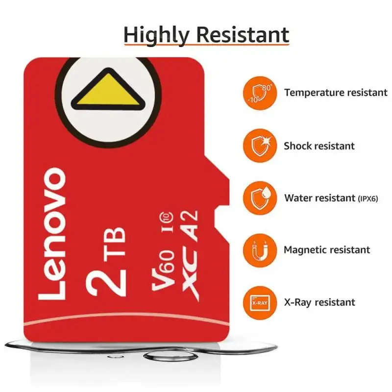Scheda Di Memoria Sd Ad Alta Velocità Lenovo 2Tb 1Tb 128Gb Sd/Tf Scheda Di Memoria Flash Mini Schede Sd Uhs-1 Scheda Di Memoria Flash Per Nintendo Swi