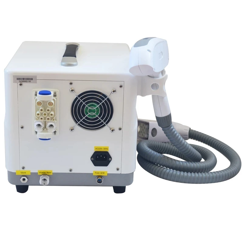 Nd Yag Q Laser comutado, Laser tatuagem remoção, Dispositivo carbono, Mini