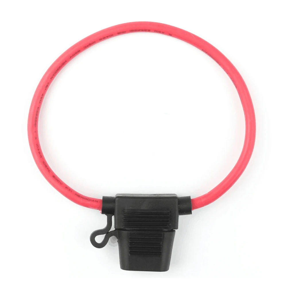 Portafusibili A Lama Di Medie Dimensioni, Impermeabili, Con Cavo Portafusibili A Lama Standard Cc 12v 30a Per Veicoli Auto Motori Portafusibili A Lama Antispruzzo 90353295