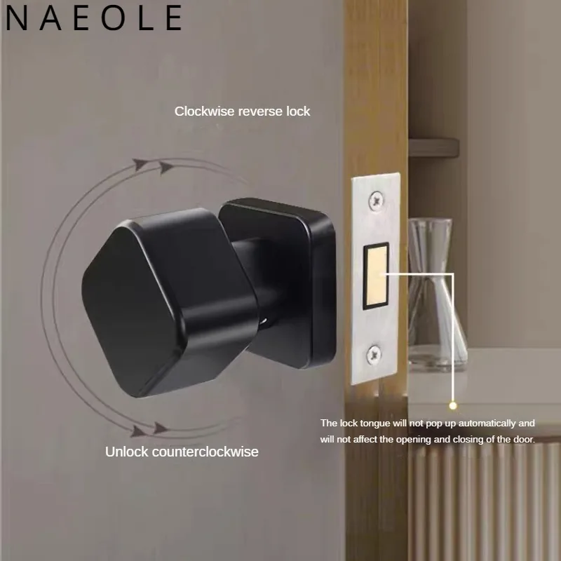 Porta Handle Segurança-proteção Digital Lock Knob