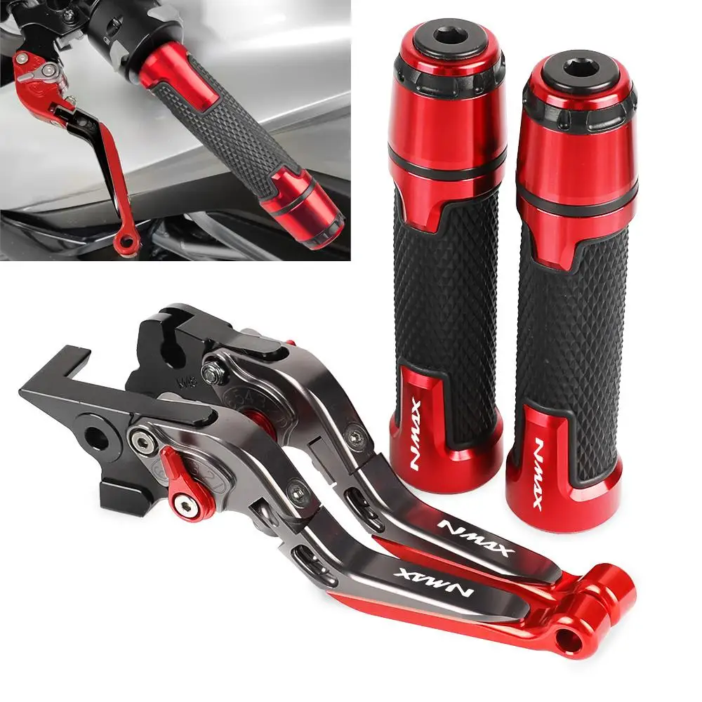 

NMAX155 2015 2016 2017 Motorcycle Brake Clutch Levers Handlebar knobs Handle Hand Grip Ends FOR YAMAHA NMAX155 2015 2016 2017
