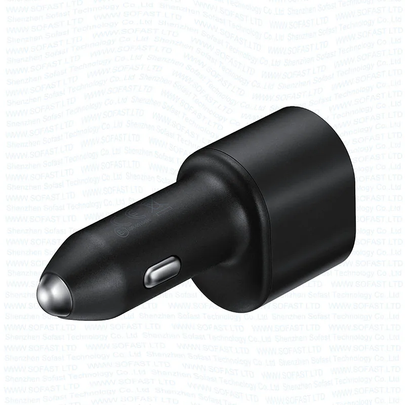 Car Charger Car Phone Charger 60W For Samsung Car Charger 1A1C Super Fast Charging Pd Usb C Auto Cargador 45w For Galaxy S24 S23 S22 S21 Note 20 Ultra A55 A54