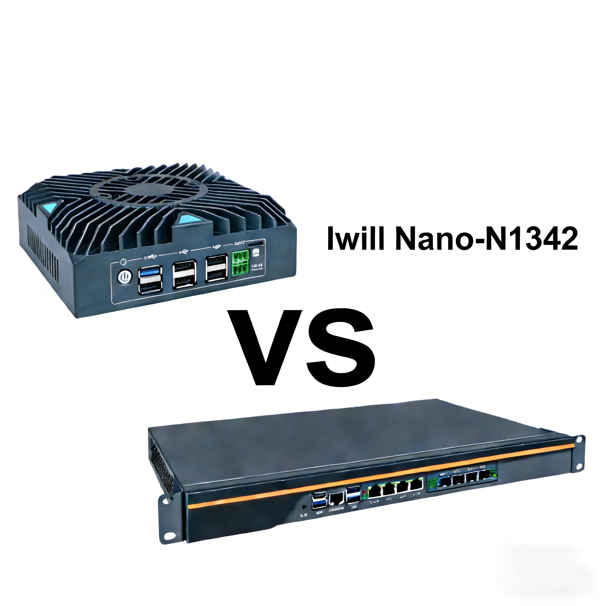 Iwill N150 쿼드 코어 DDR5 미니 PC 2*i226-V 2.5G LAN 포트 ..