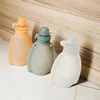 120ML Bpa Free Refillable Silicone Baby Food Bags Reusable Squeeze Storage Containers for Toddlers Kids Bpa Free 3