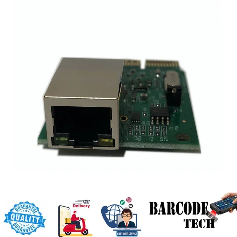 Zebra ZD410 ZD420C ZD420D ZD420T P1080383-442용 기존 업그레이드 이더넷 모듈 내장형 유선 네트워크 카드