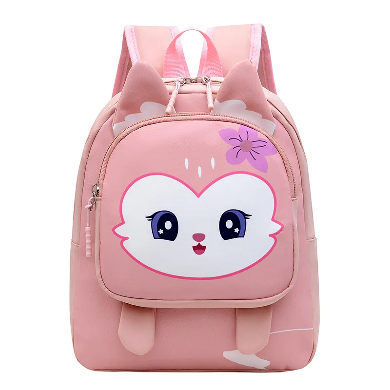 New Cartoon Kindergarten School Bag 4-6 Years Old Baby Super Light Cute Animal Print Large Capacity Children's Backpack 3