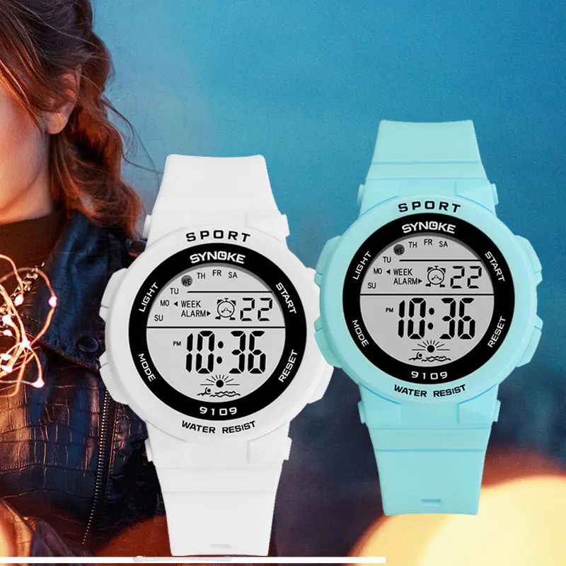 

SYNOKE Basic Digital Watches Fashion Trending Watch Sport Wristwatches Gift For School Girl Clock Relogio Masculino Dropshipping