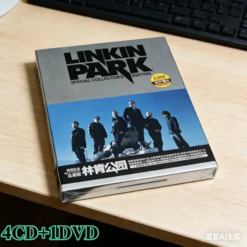 Linkin Park Special Commemorative Collector's Edition 4CD + 1DVD European & American Legendary Rock Band Album Music Record 1