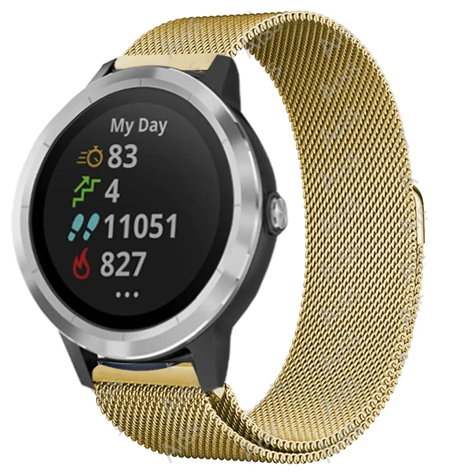 Milanese Loop Smartwatch Wristband Bracelet - 20mm/22mm Strap