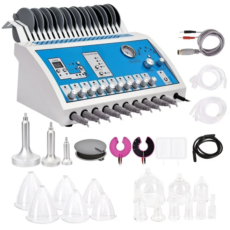 

New Electric Breast Enhancement Massager Negative Pressure Vacuum Physical Breast Beauty