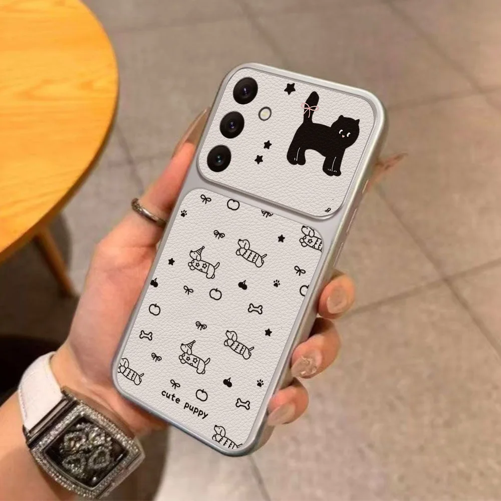Charming Cat Design Silicone Phone Case