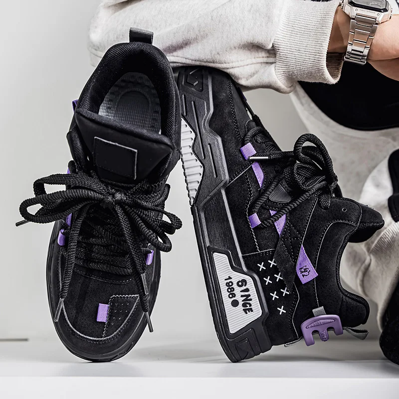 حذاء رياضي رجالي صيفي 2025 نعل سميك